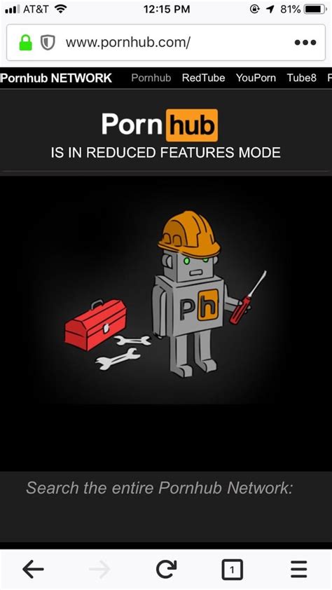 pornhub reduced mode